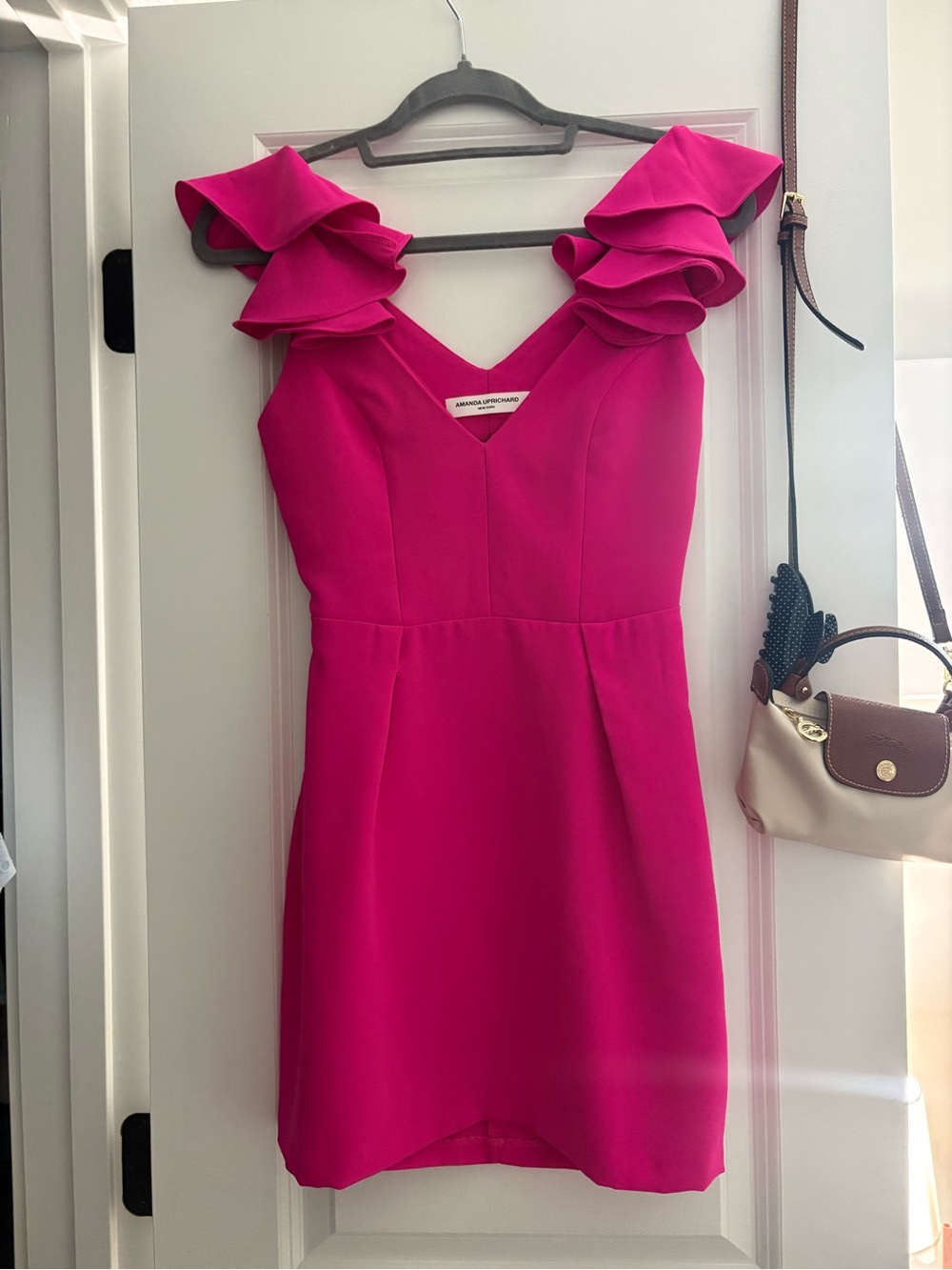 Amanda Uprichard Hot Pink Gimlet Dress XS